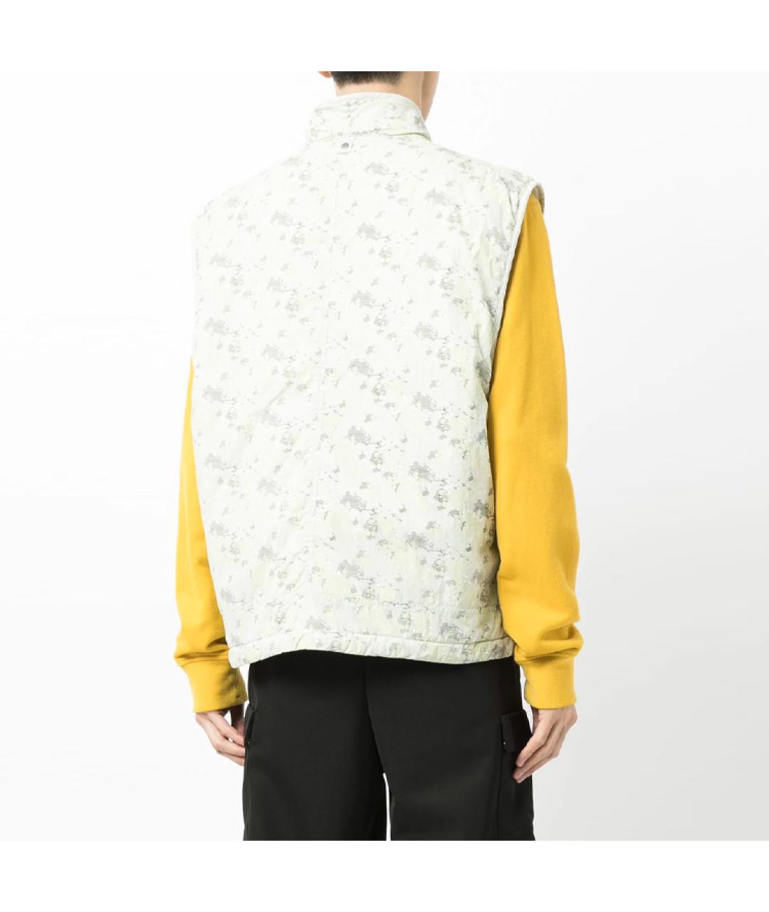 STONE ISLAND Белый жилет, фото 3