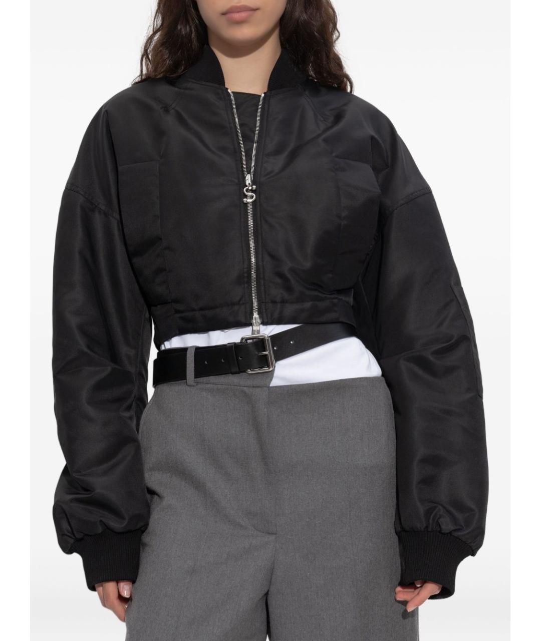 SPORTMAX Черная куртка, фото 5