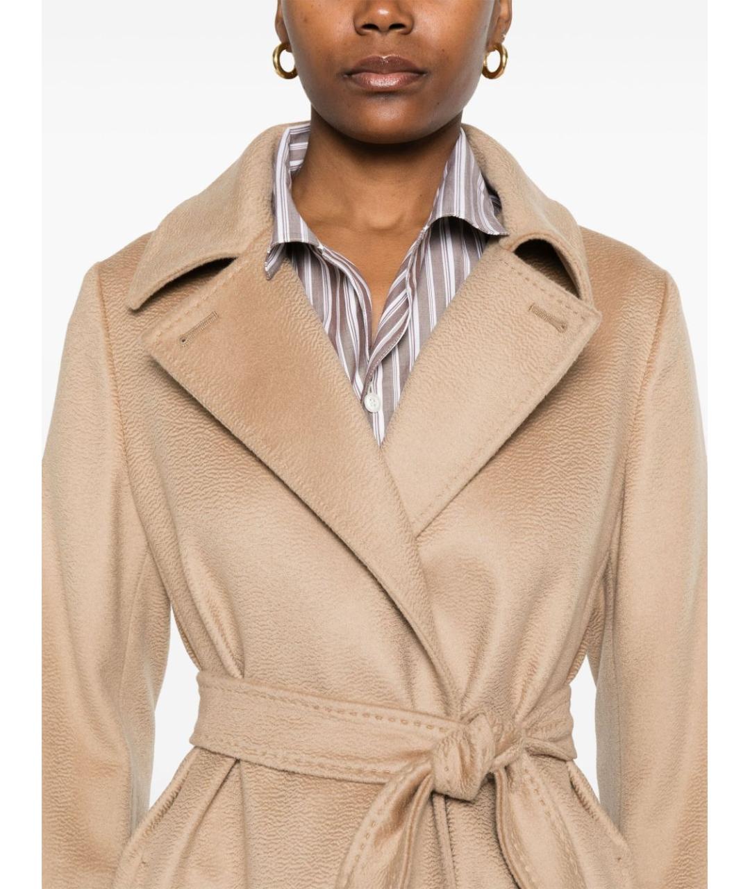 MAX MARA Бежевое пальто, фото 5
