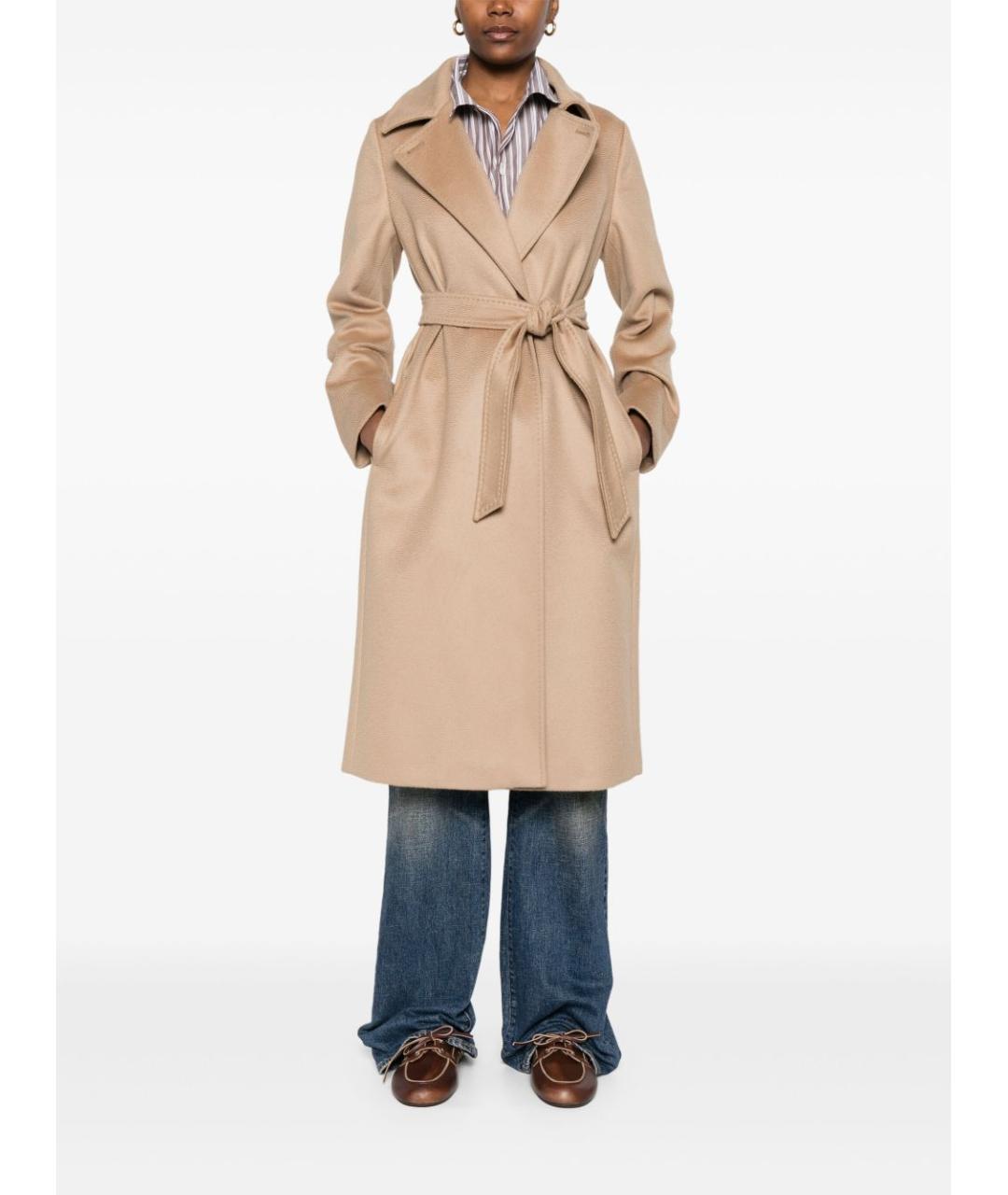 MAX MARA Бежевое пальто, фото 2