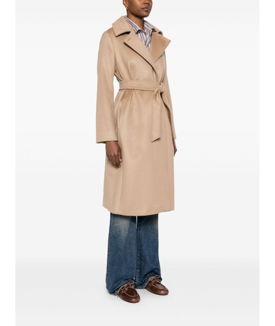 MAX MARA Бежевое пальто, фото 3