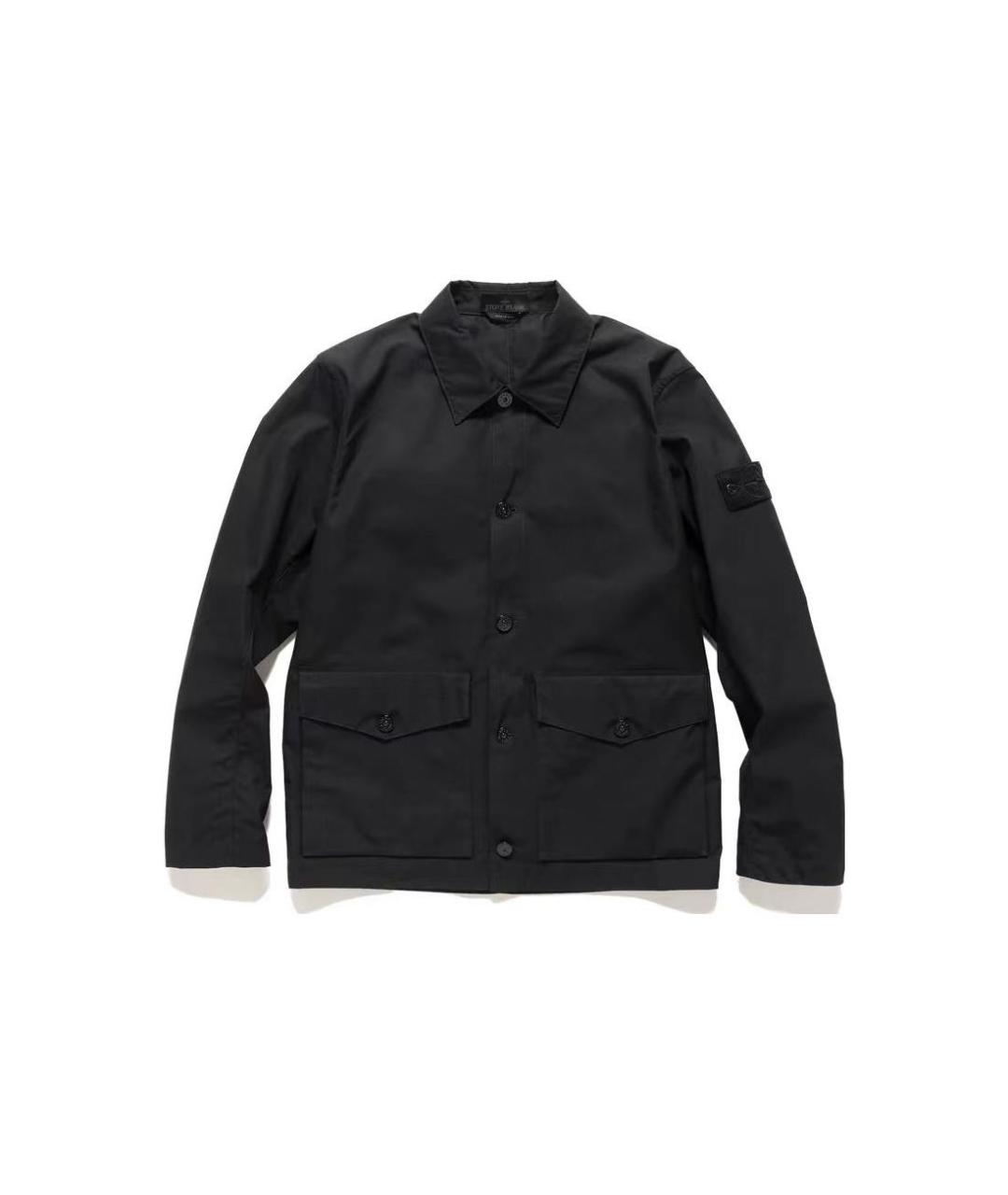 STONE ISLAND Черная куртка, фото 1