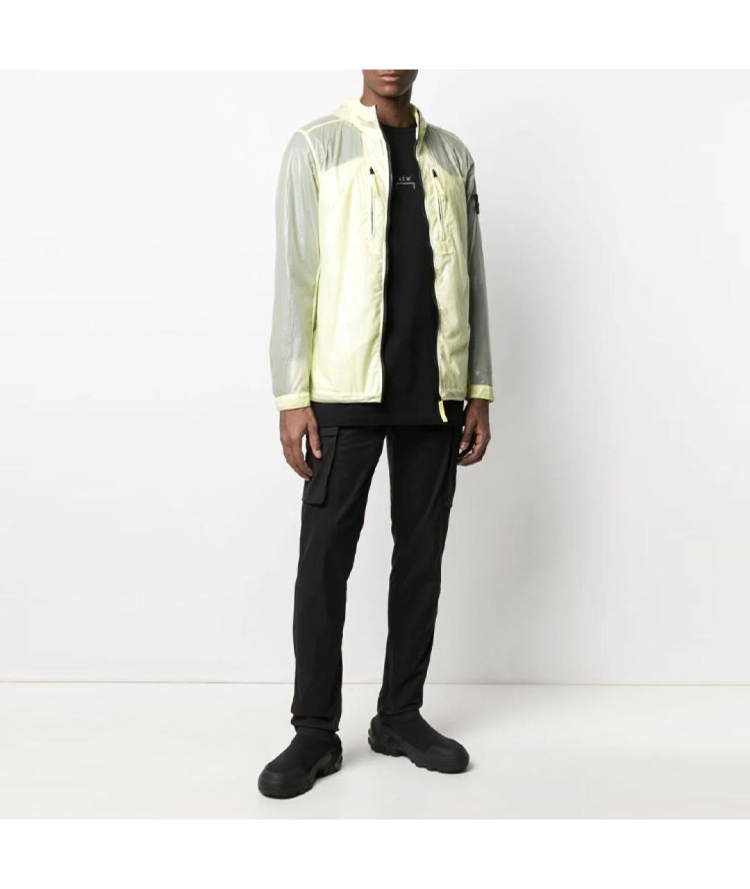 STONE ISLAND Желтая куртка, фото 2