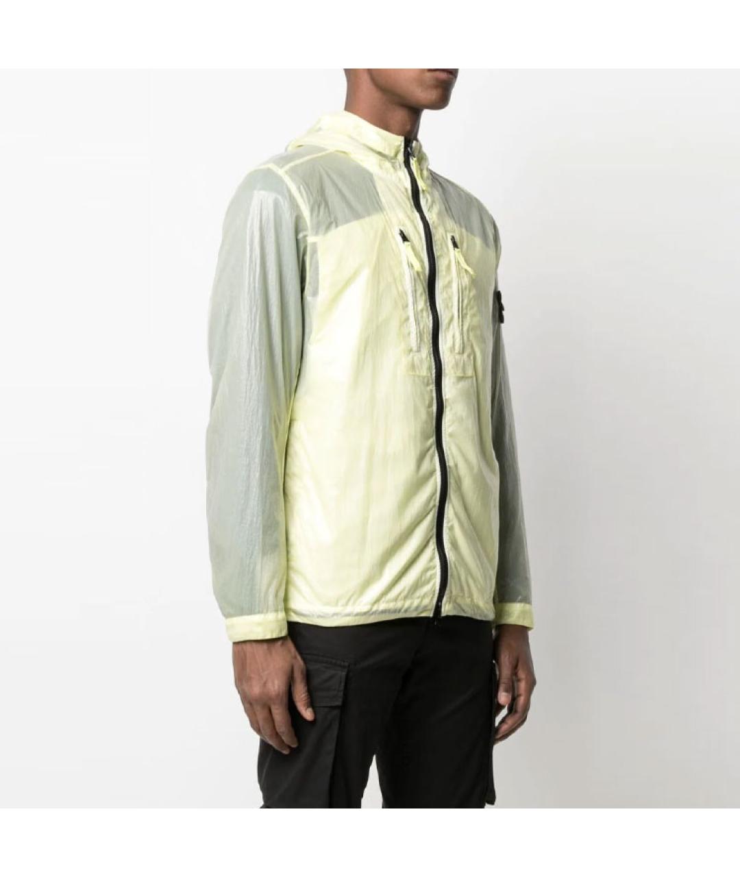 STONE ISLAND Желтая куртка, фото 3