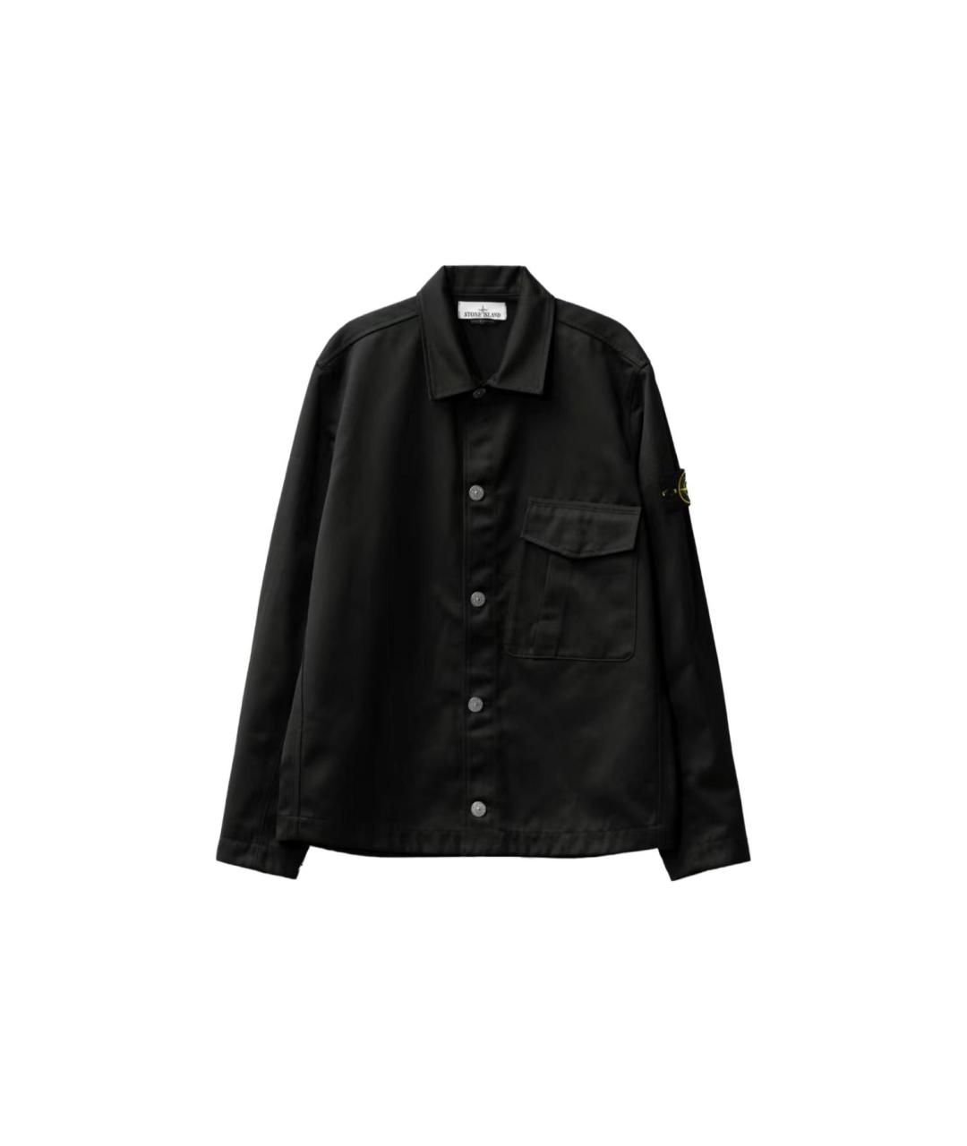 STONE ISLAND Черная куртка, фото 6