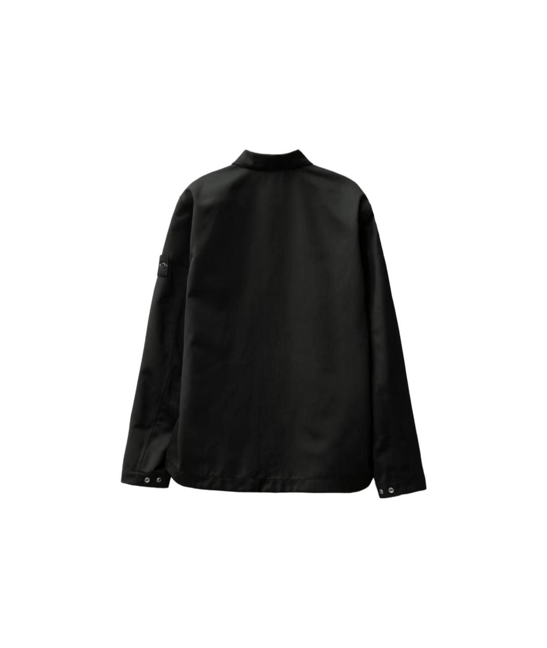 STONE ISLAND Черная куртка, фото 2