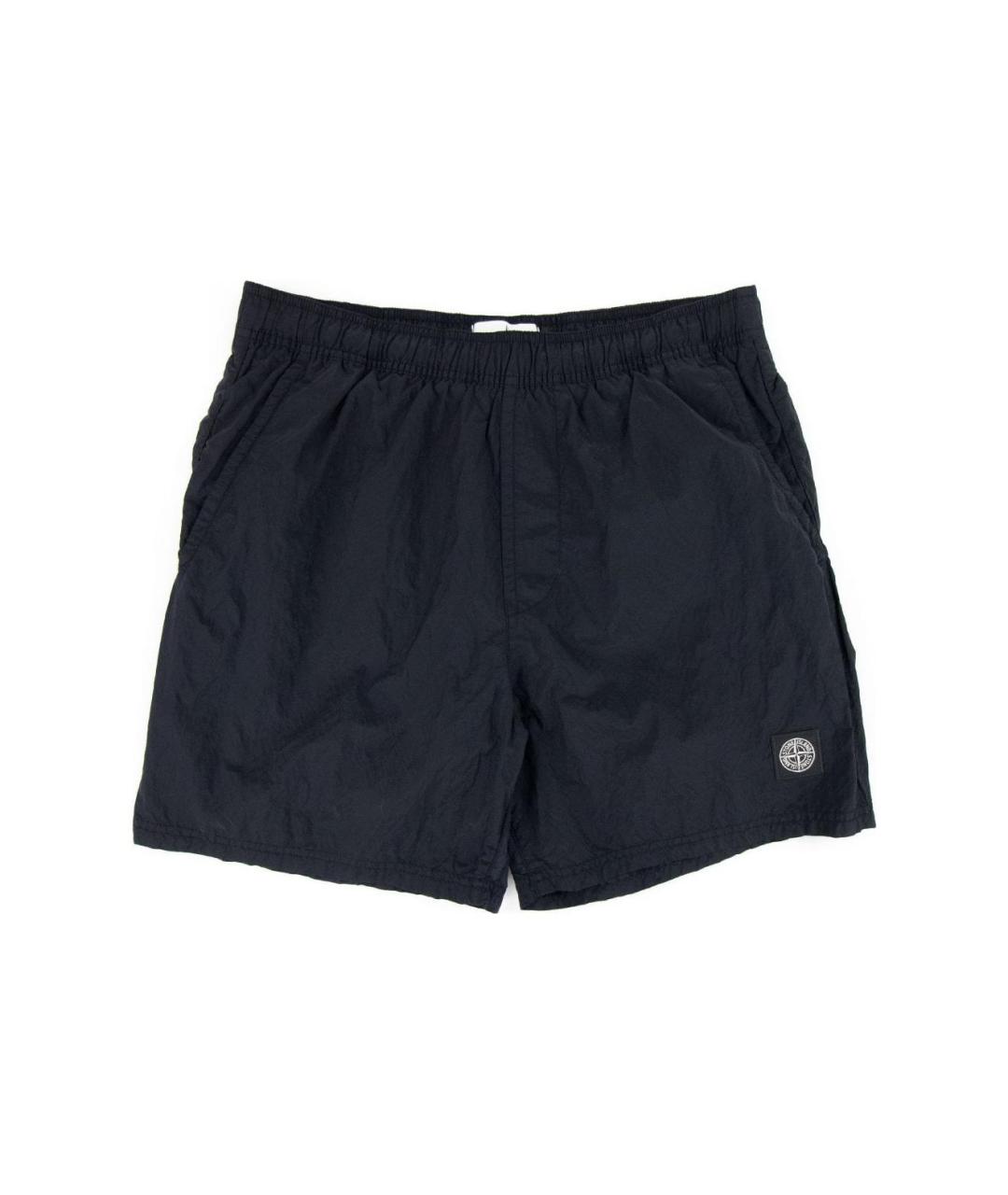 STONE ISLAND Темно-синие шорты, фото 1