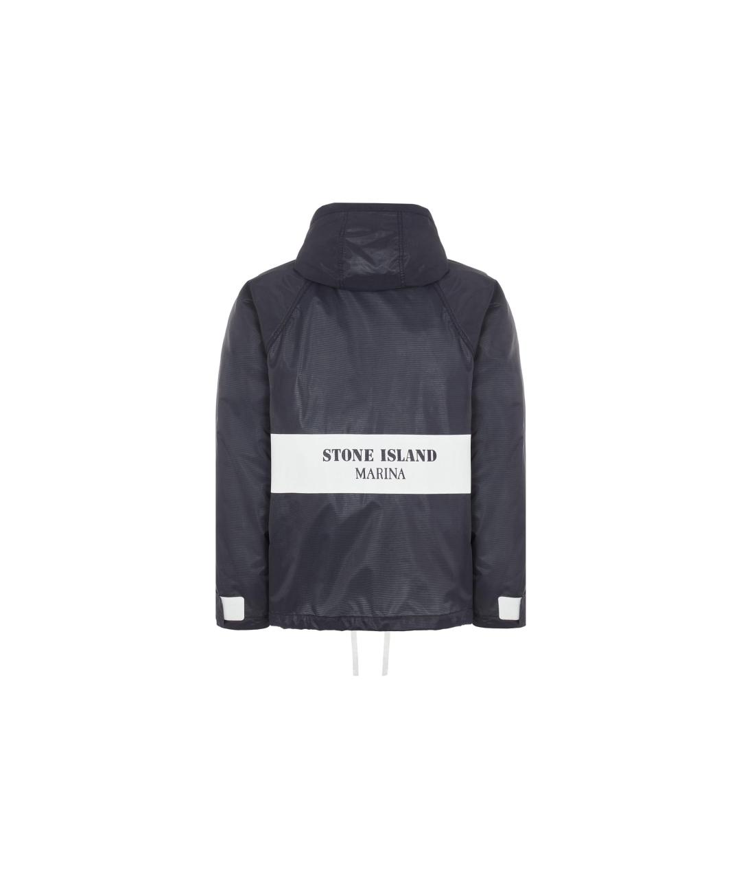 STONE ISLAND Темно-синяя куртка, фото 2
