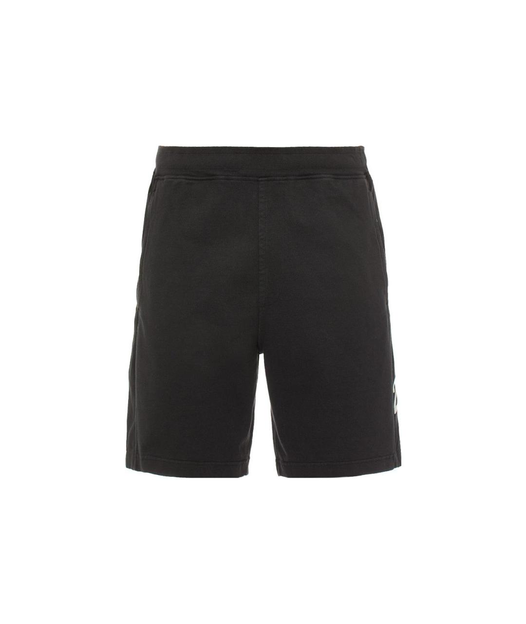 STONE ISLAND Черные шорты, фото 1