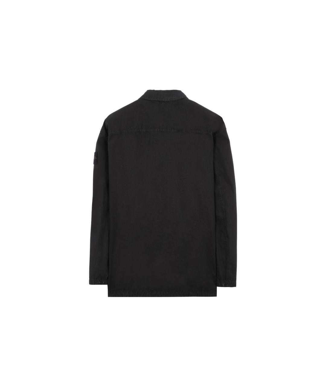 STONE ISLAND Черная куртка, фото 2