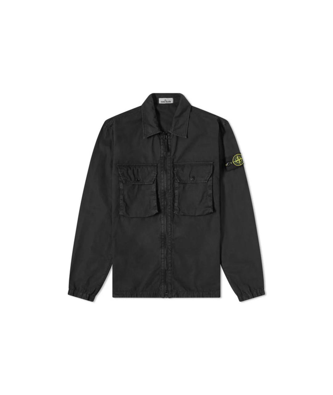 STONE ISLAND Черная куртка, фото 1