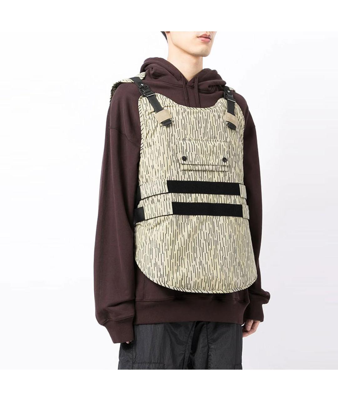 STONE ISLAND Бежевый жилет, фото 3