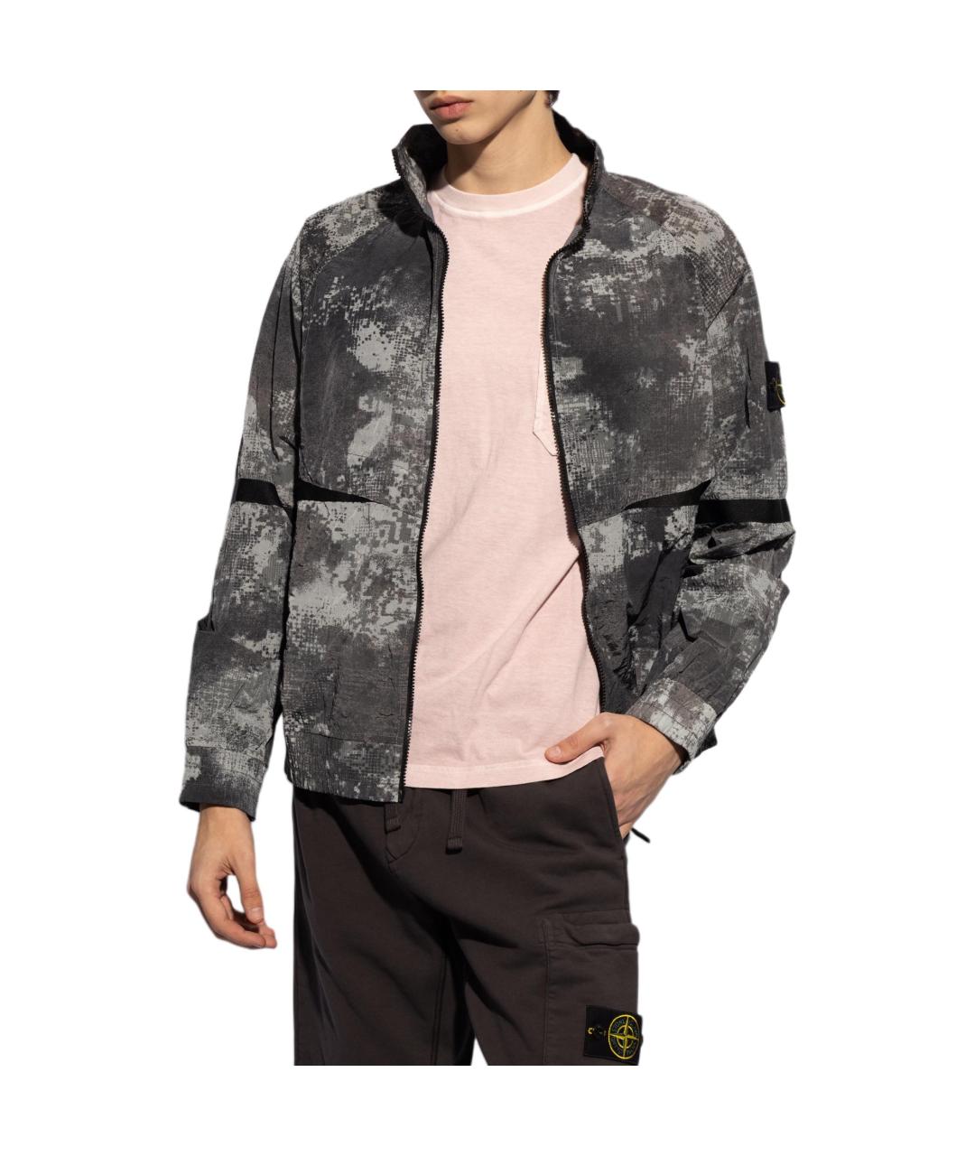STONE ISLAND Серая куртка, фото 3