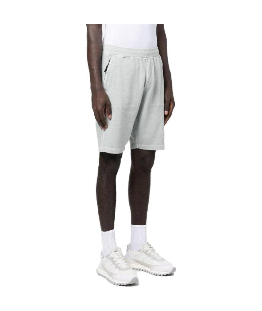 STONE ISLAND Серые шорты, фото 4