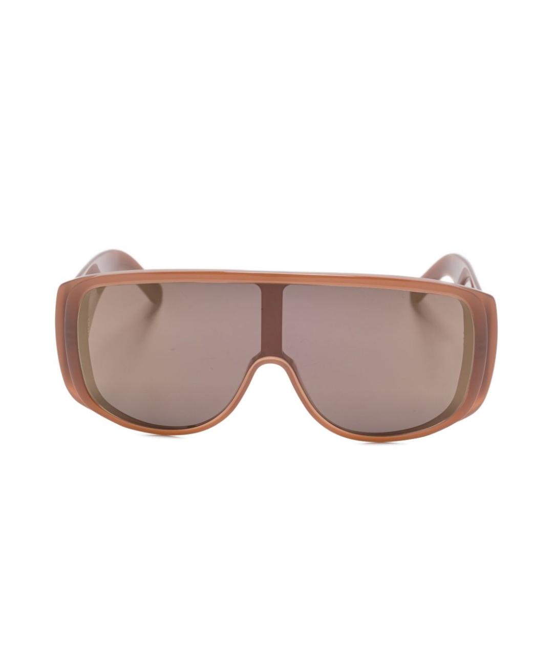 MM6 MAISON MARGIELA Коричневые солнцезащитные очки, фото 1