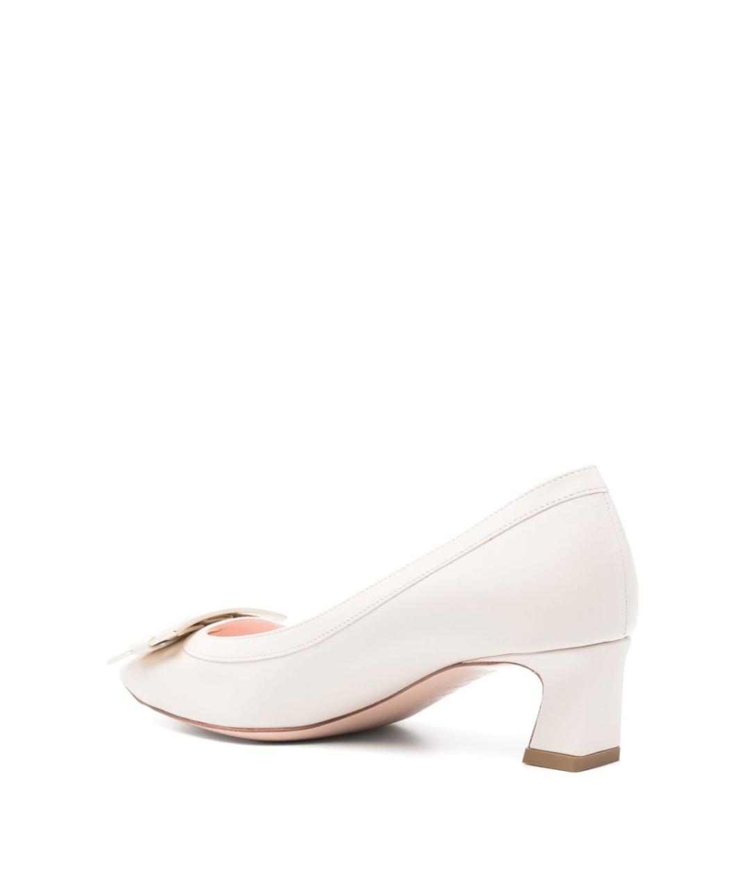 ROGER VIVIER Белые кожаные туфли, фото 3