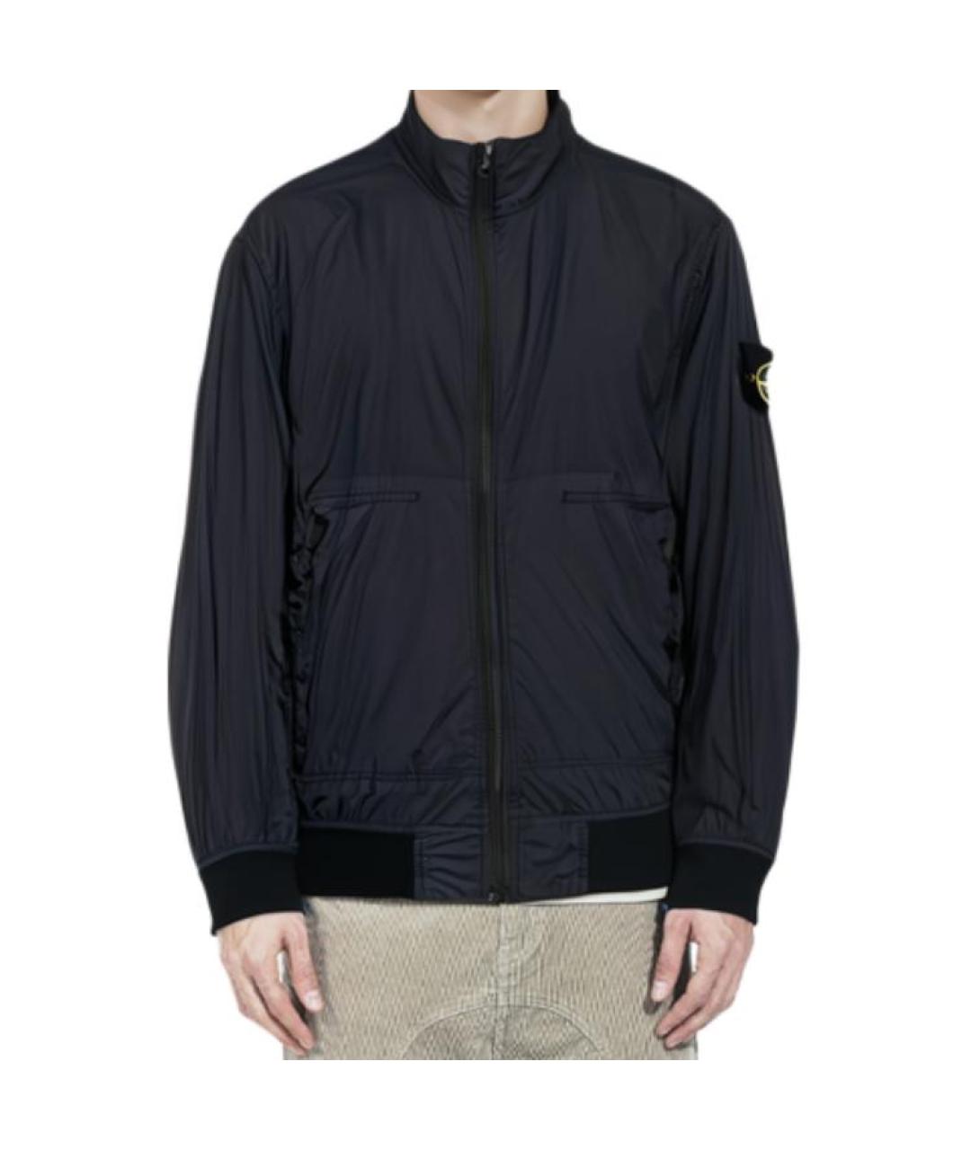 STONE ISLAND Темно-синяя куртка, фото 5