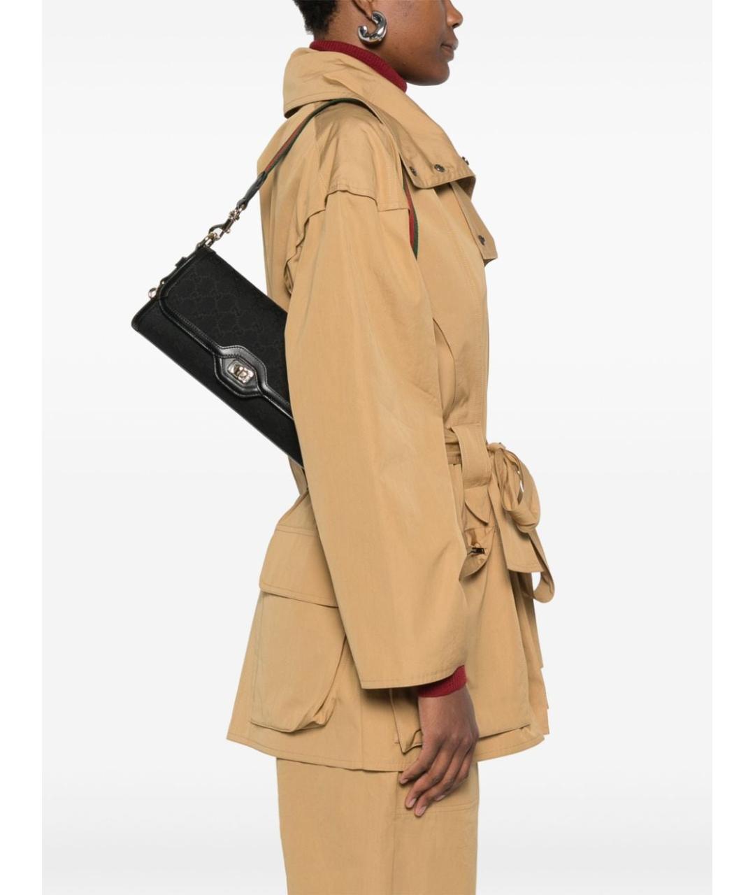 GUCCI Черная сумка через плечо, фото 3