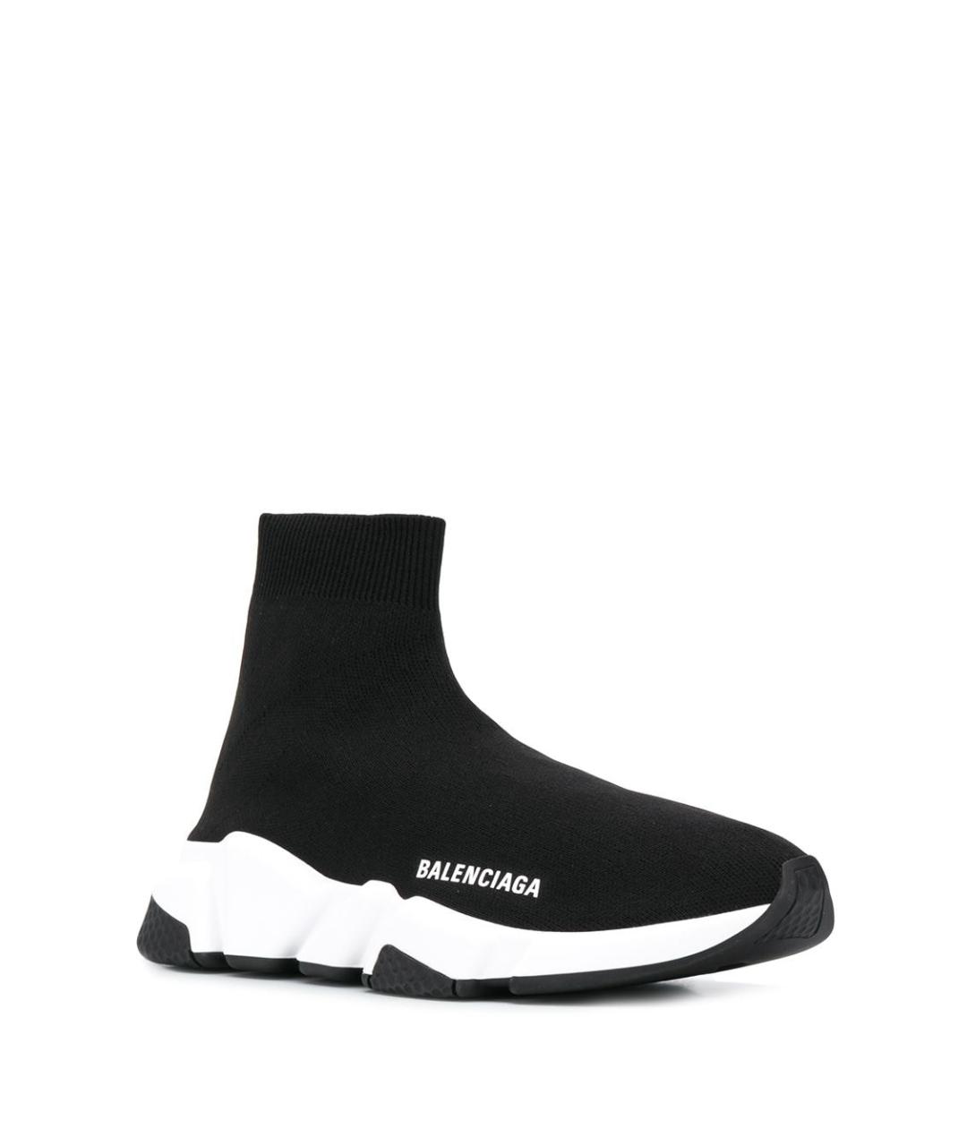 BALENCIAGA Черные синтетические кроссовки, фото 4