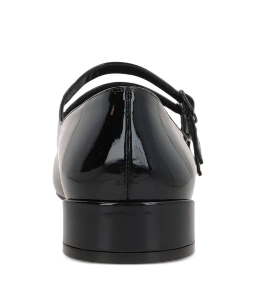 CHRISTIAN LOUBOUTIN Черные кожаные балетки, фото 3