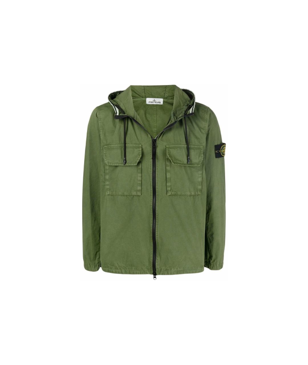 STONE ISLAND Зеленая куртка, фото 1