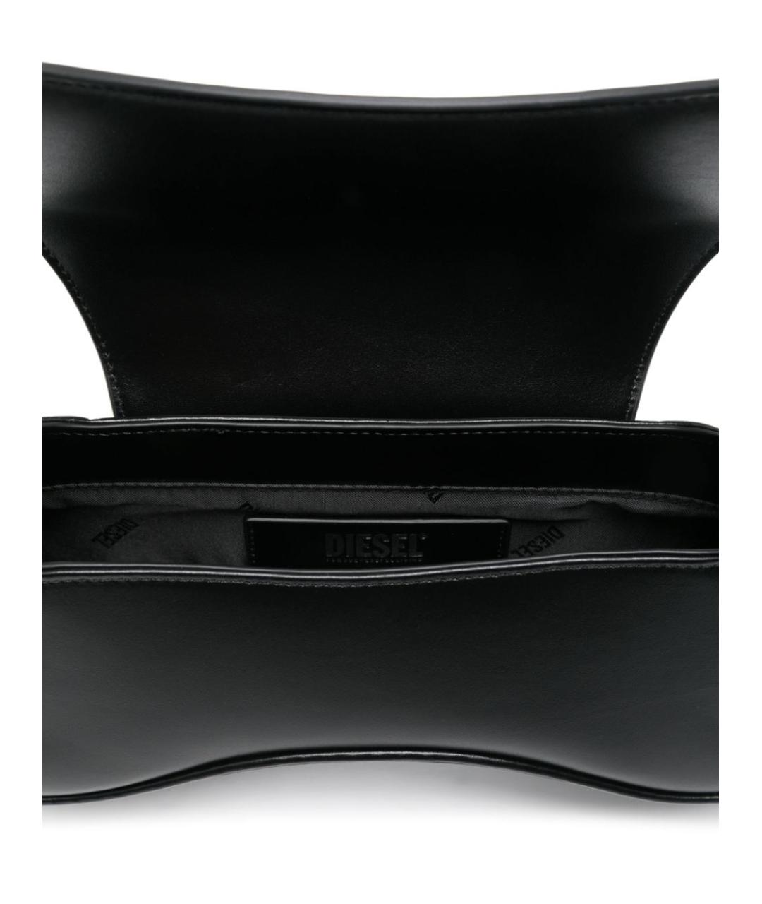DIESEL Черная сумка через плечо, фото 2