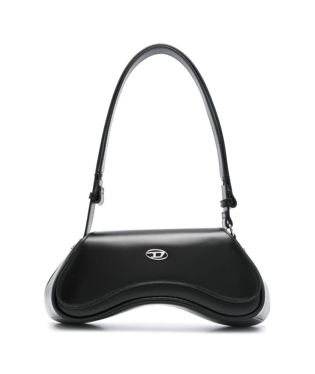 DIESEL Черная сумка через плечо, фото 1