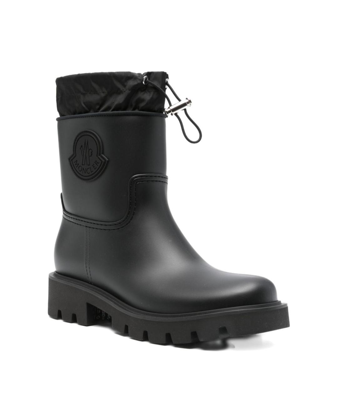MONCLER Черные сапоги, фото 4