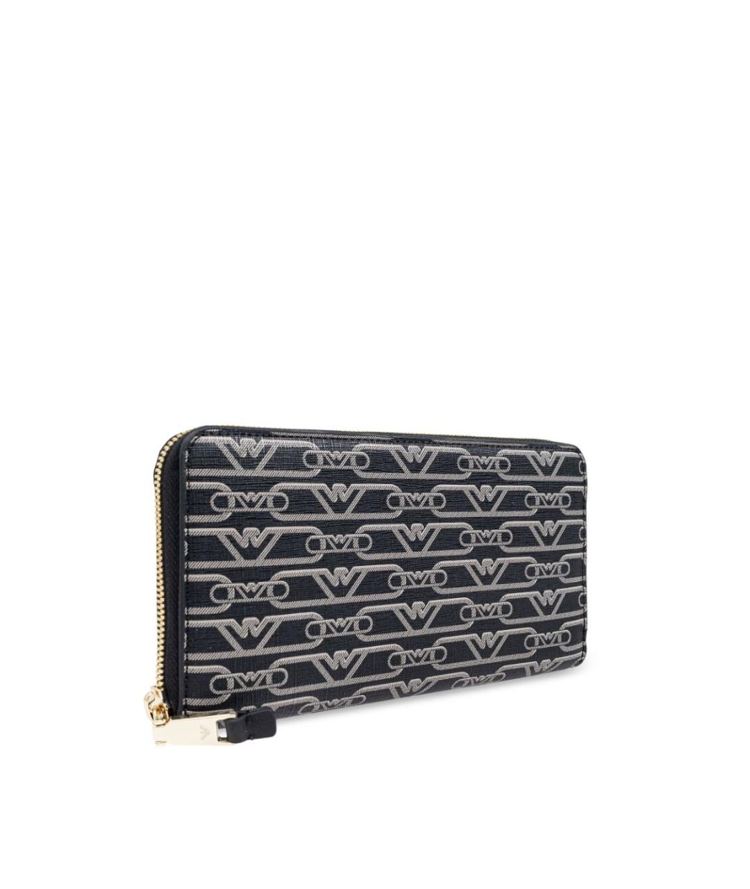 EMPORIO ARMANI Черный кошелек, фото 2