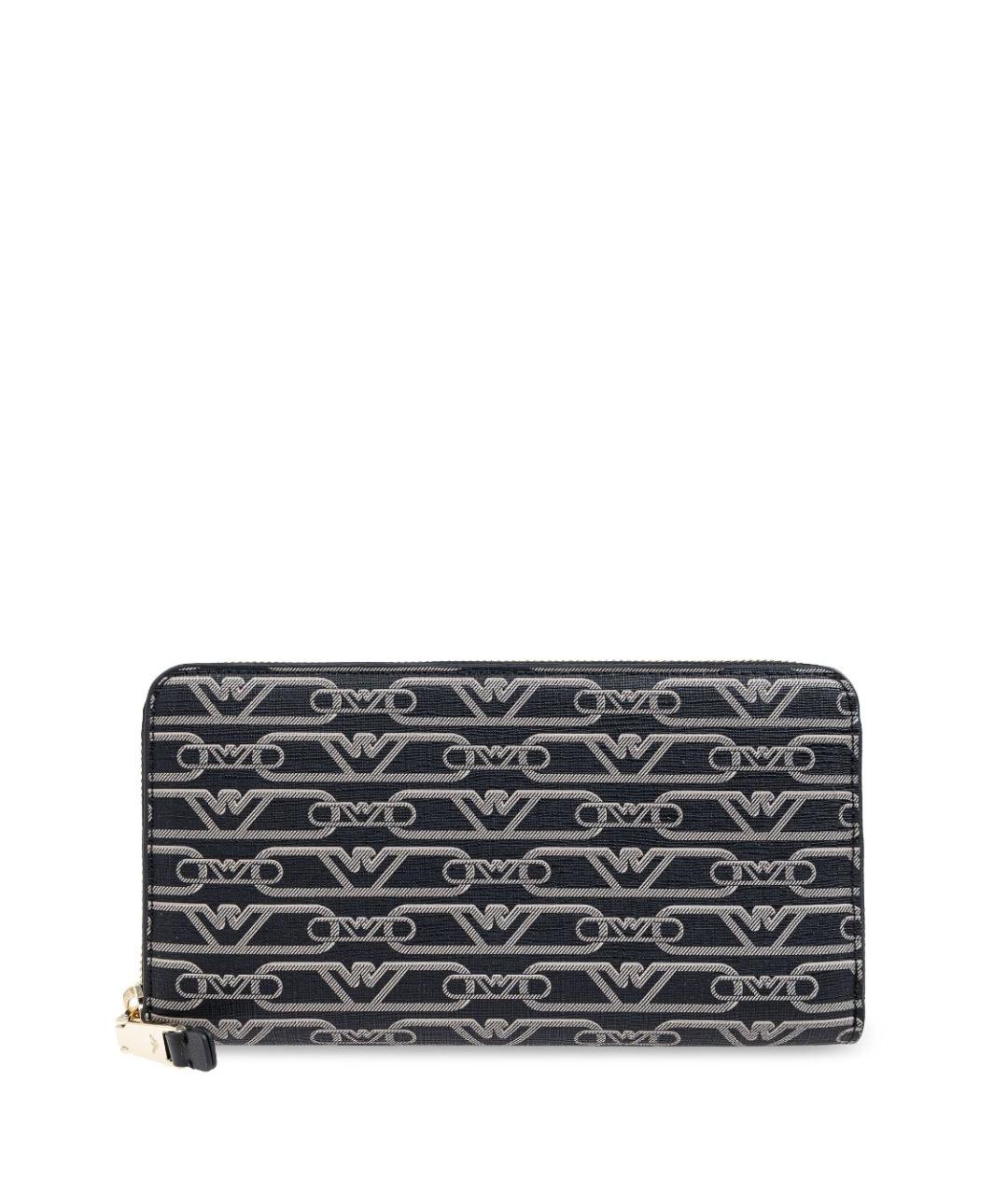 EMPORIO ARMANI Черный кошелек, фото 1