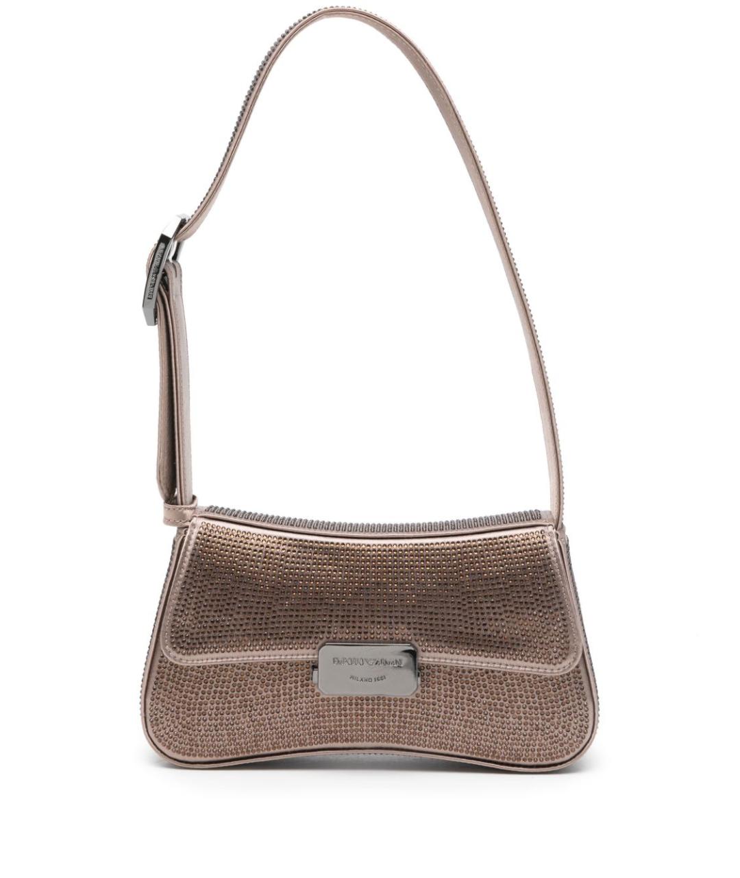 EMPORIO ARMANI Коричневая сумка через плечо, фото 1
