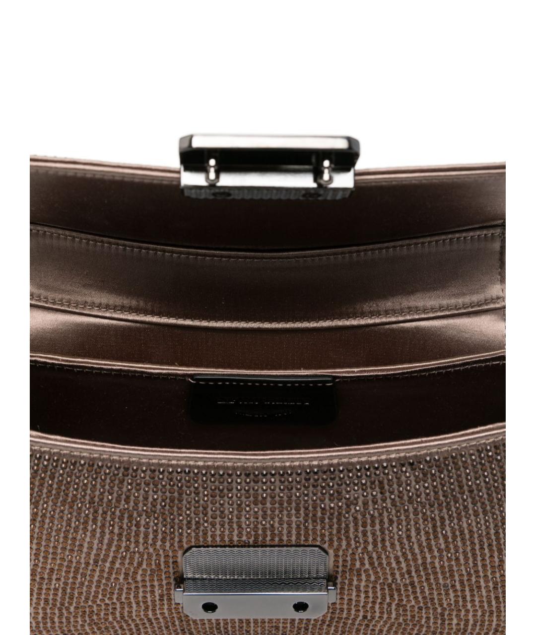 EMPORIO ARMANI Коричневая сумка через плечо, фото 2