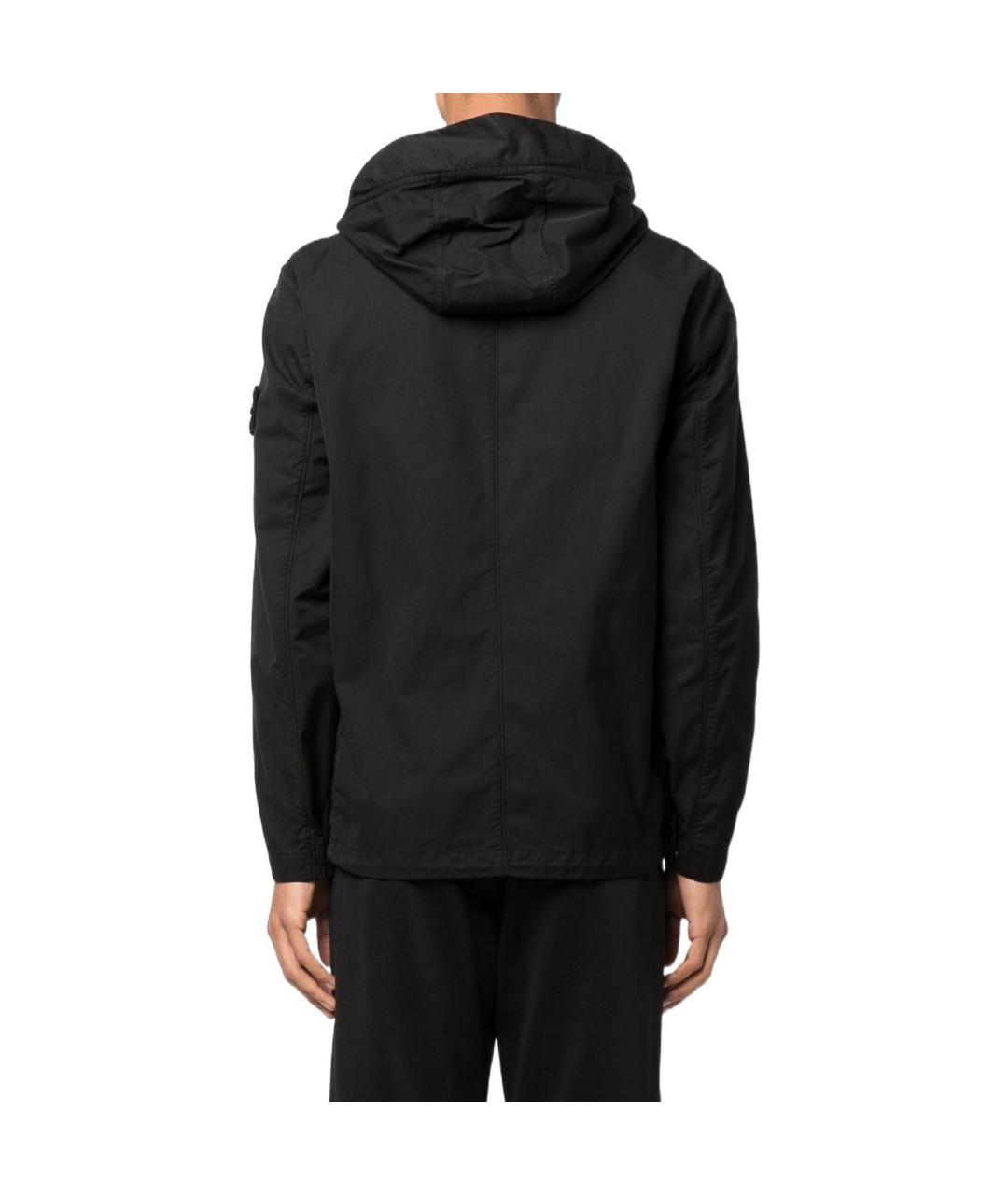 STONE ISLAND Черная куртка, фото 4