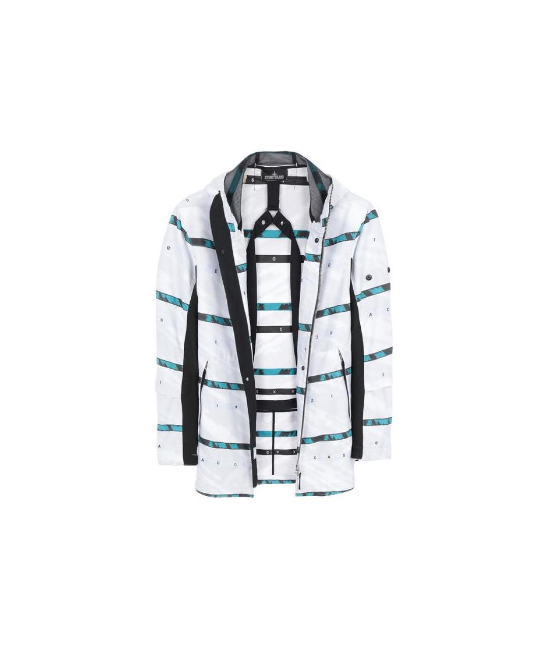 STONE ISLAND Белая куртка, фото 2