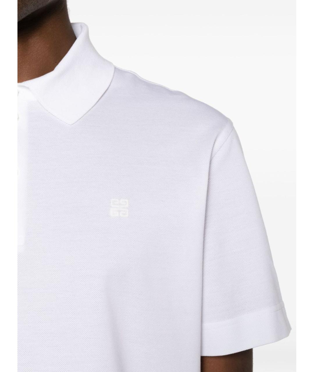 GIVENCHY Белая хлопковая футболка, фото 2