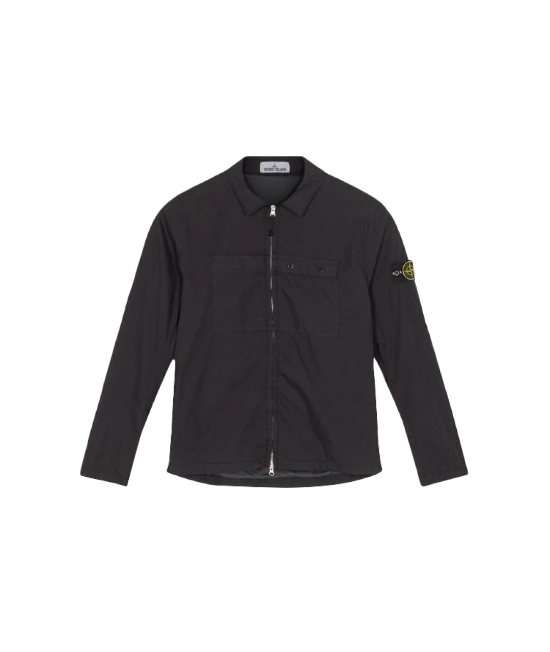 STONE ISLAND Черная куртка, фото 1