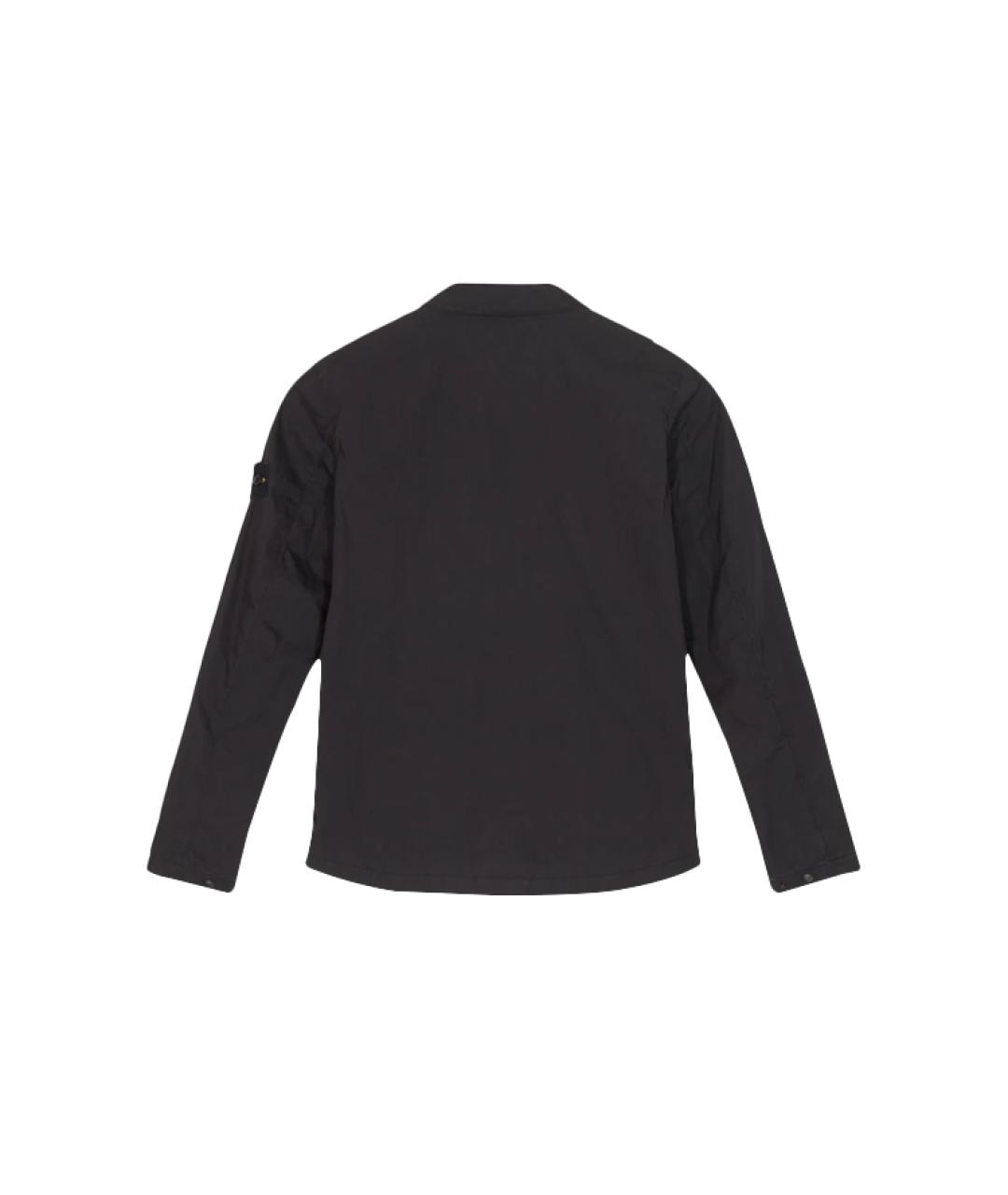 STONE ISLAND Черная куртка, фото 2