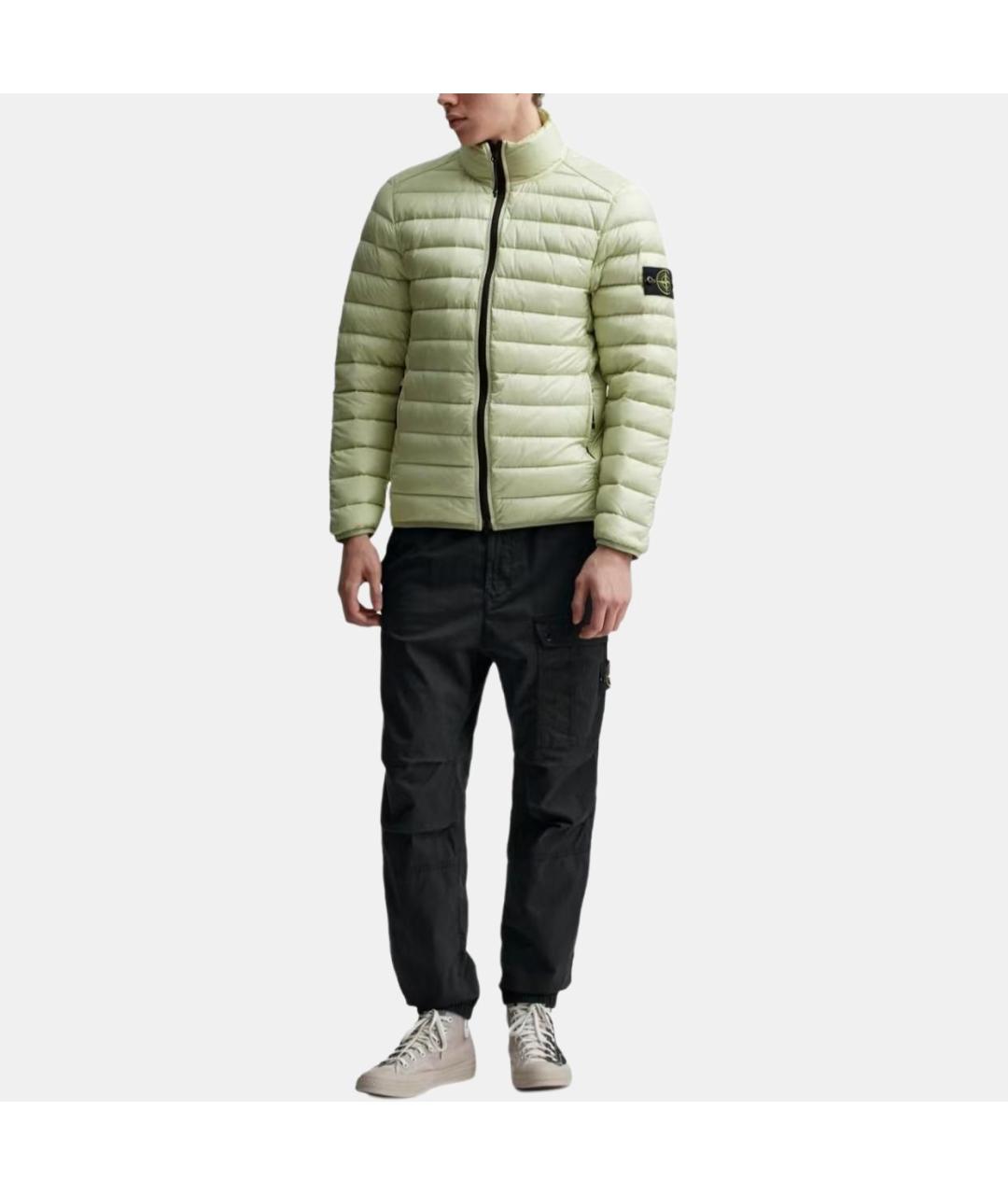 STONE ISLAND Черные повседневные брюки, фото 5