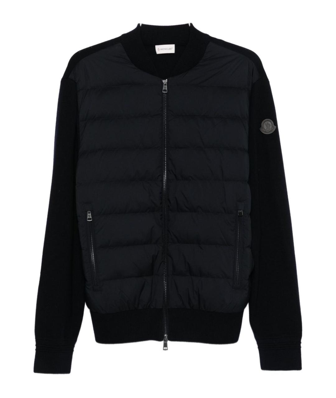 MONCLER Темно-синий кардиган, фото 1