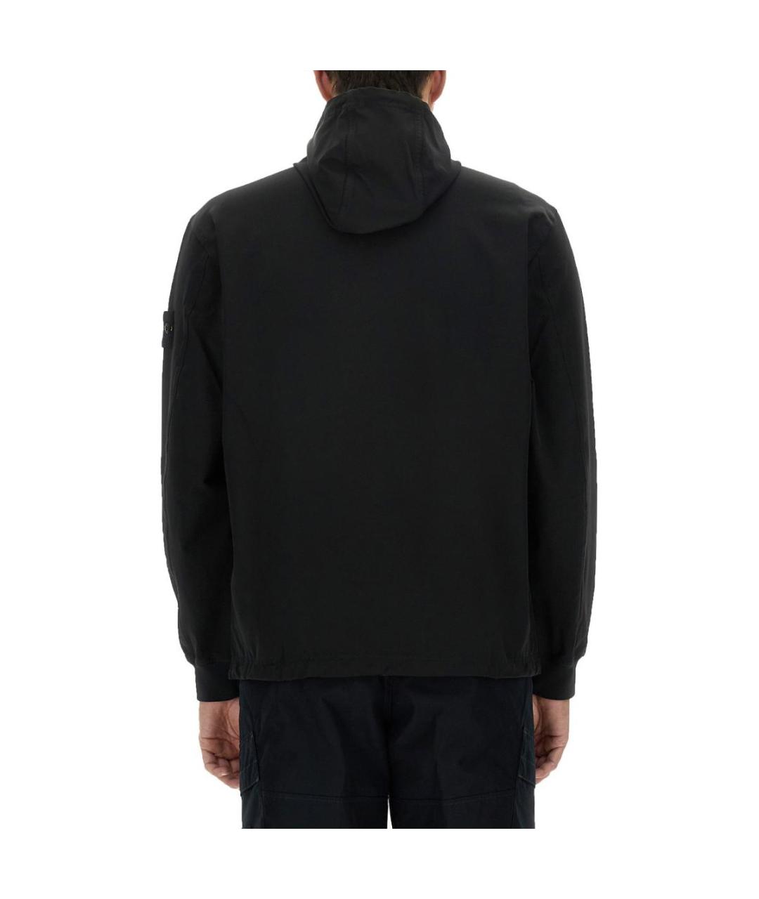 STONE ISLAND Черная куртка, фото 4