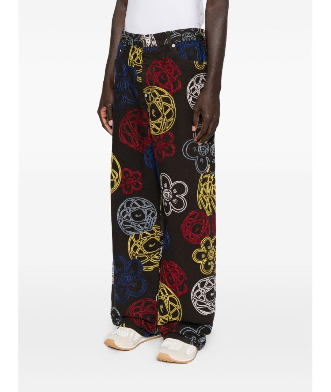 KENZO Мульти повседневные брюки, фото 4