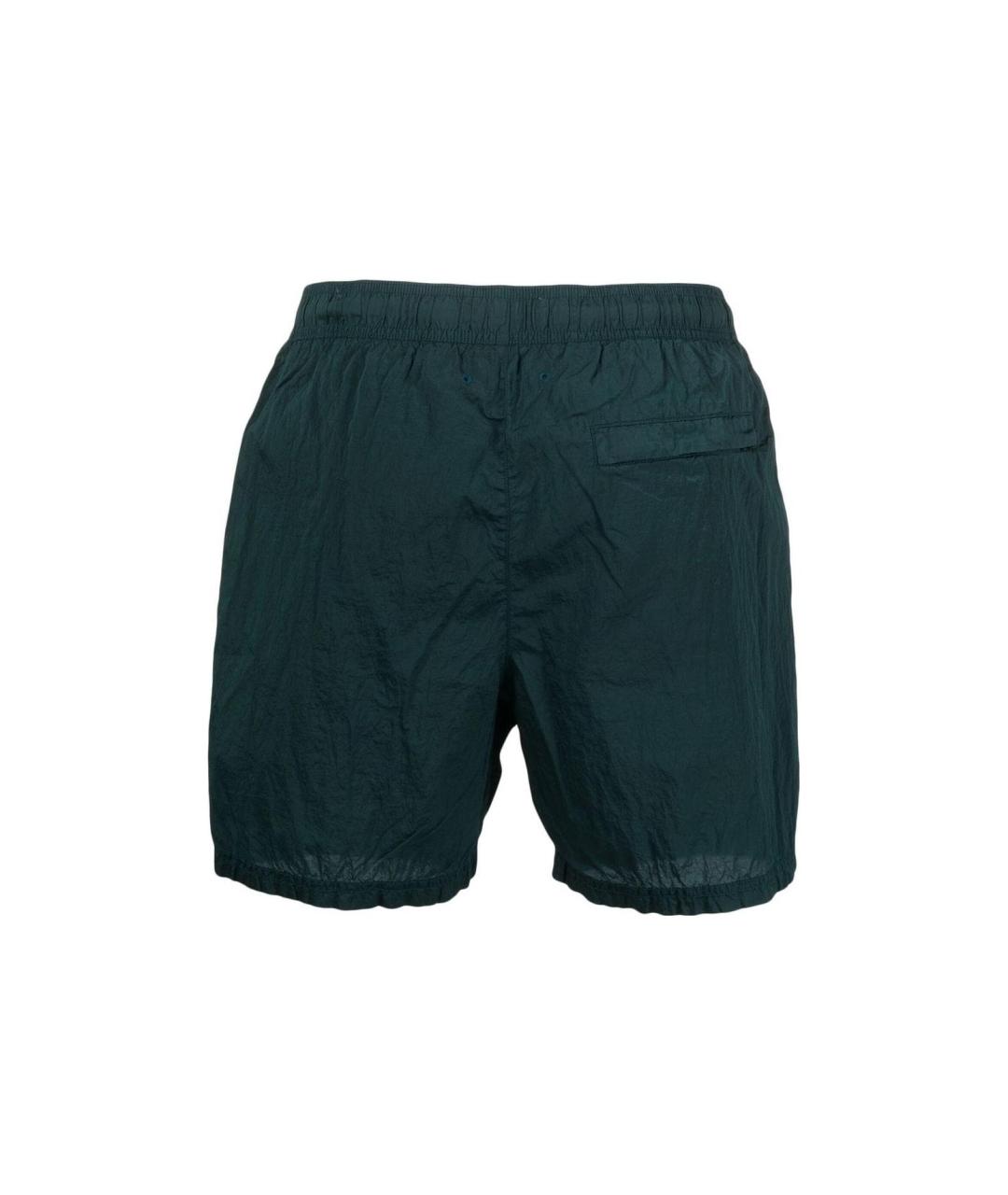 STONE ISLAND Зеленые шорты, фото 2