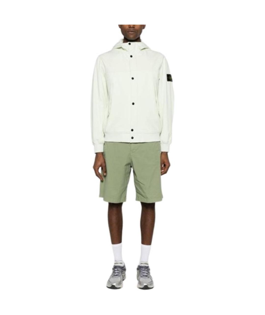 STONE ISLAND Салатовая куртка, фото 5