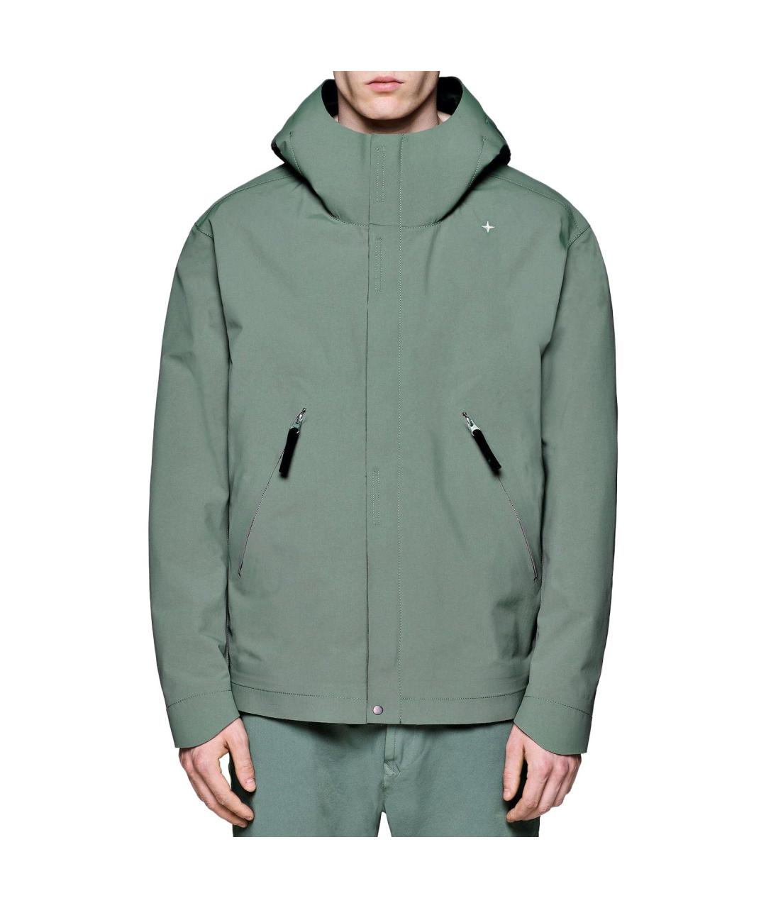 STONE ISLAND Зеленая куртка, фото 3