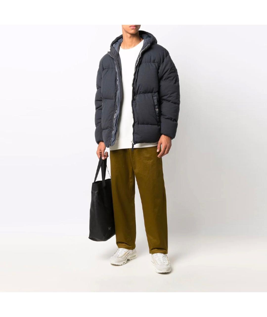 STONE ISLAND Зеленые повседневные брюки, фото 2