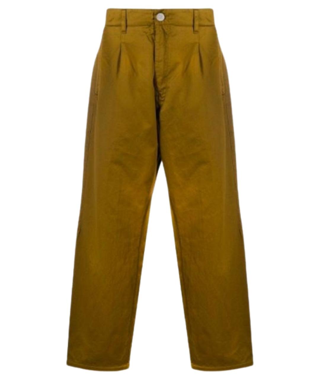 STONE ISLAND Зеленые повседневные брюки, фото 1