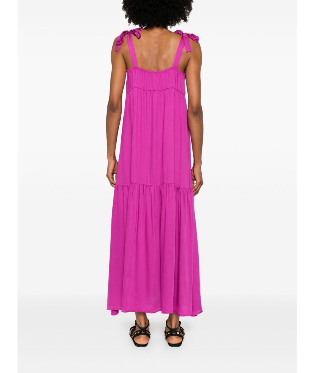 EMPORIO ARMANI Фиолетовое платье, фото 4