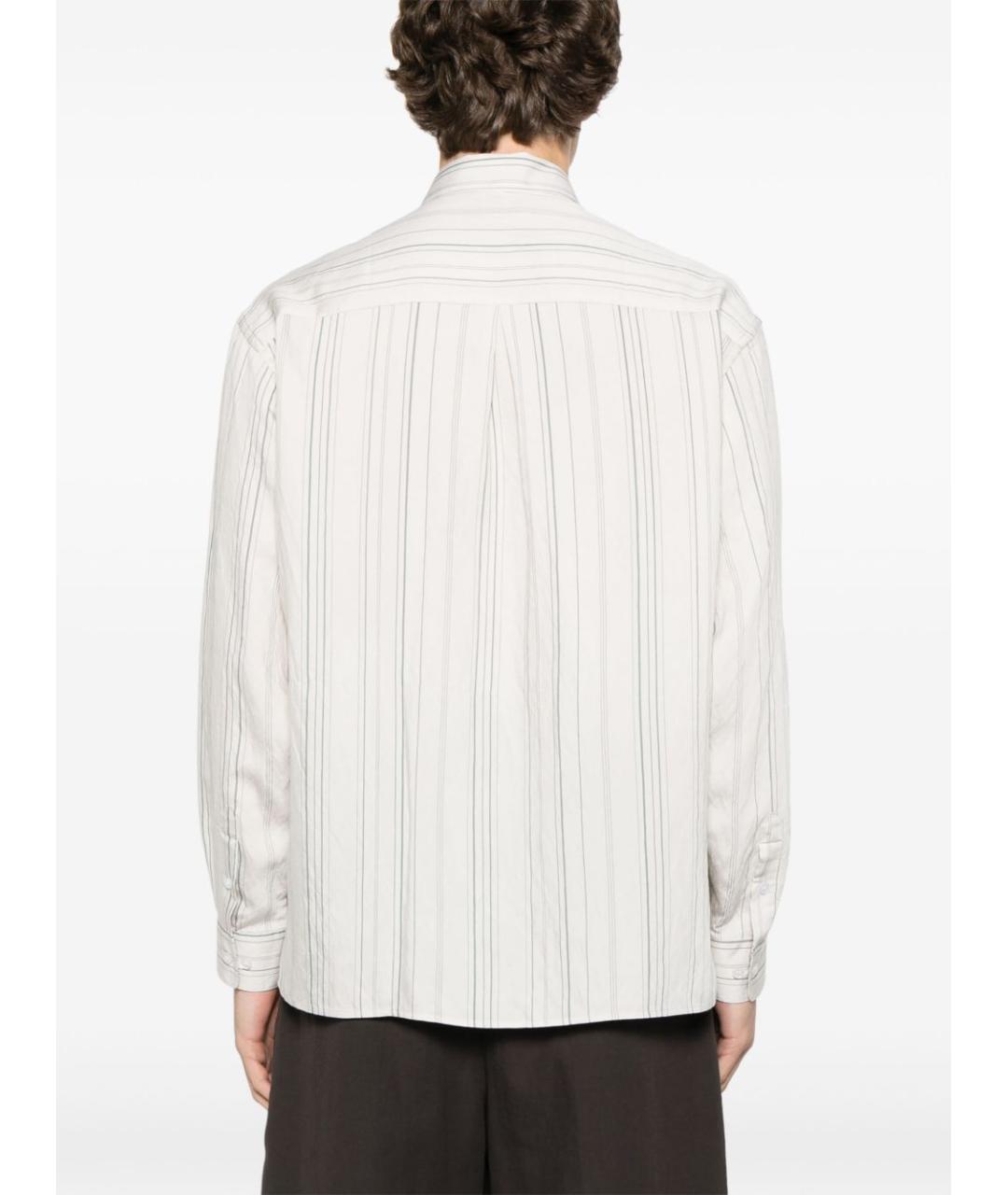 EMPORIO ARMANI Белая кэжуал рубашка, фото 2