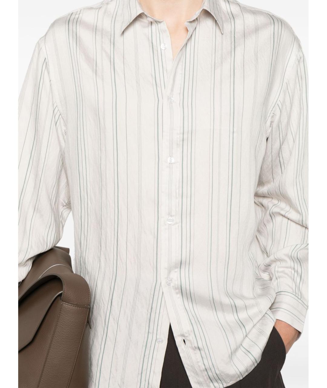 EMPORIO ARMANI Белая кэжуал рубашка, фото 3