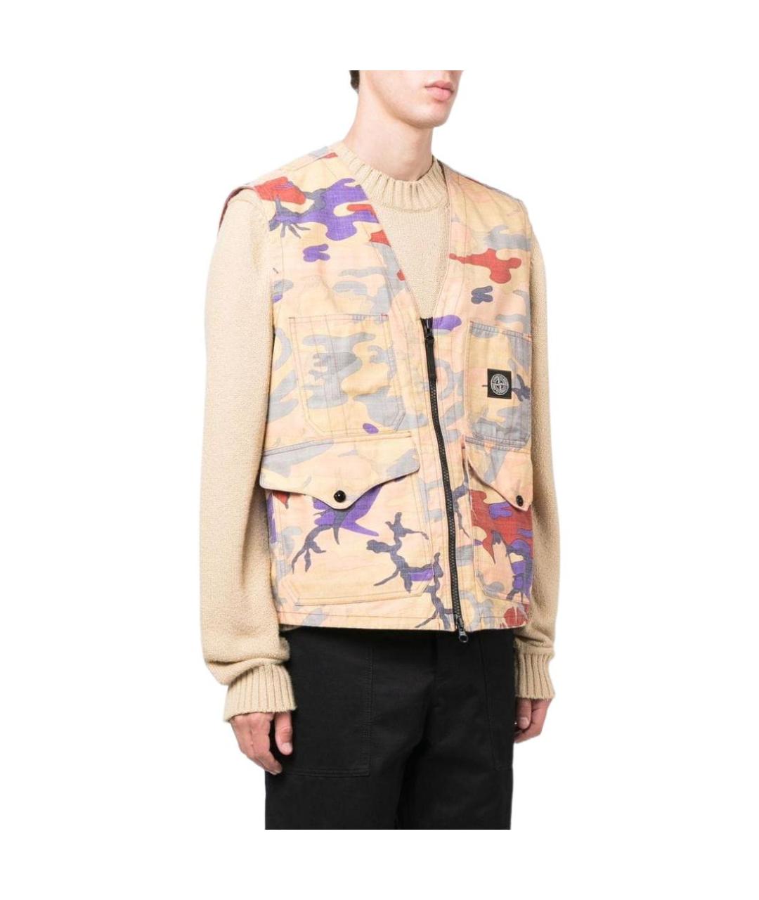 STONE ISLAND Мульти жилет, фото 4